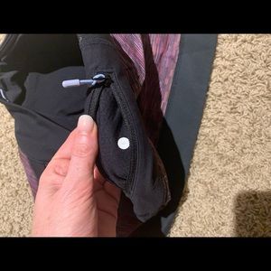 Lululemon Pink/Purple Striped Skort. Size 6.